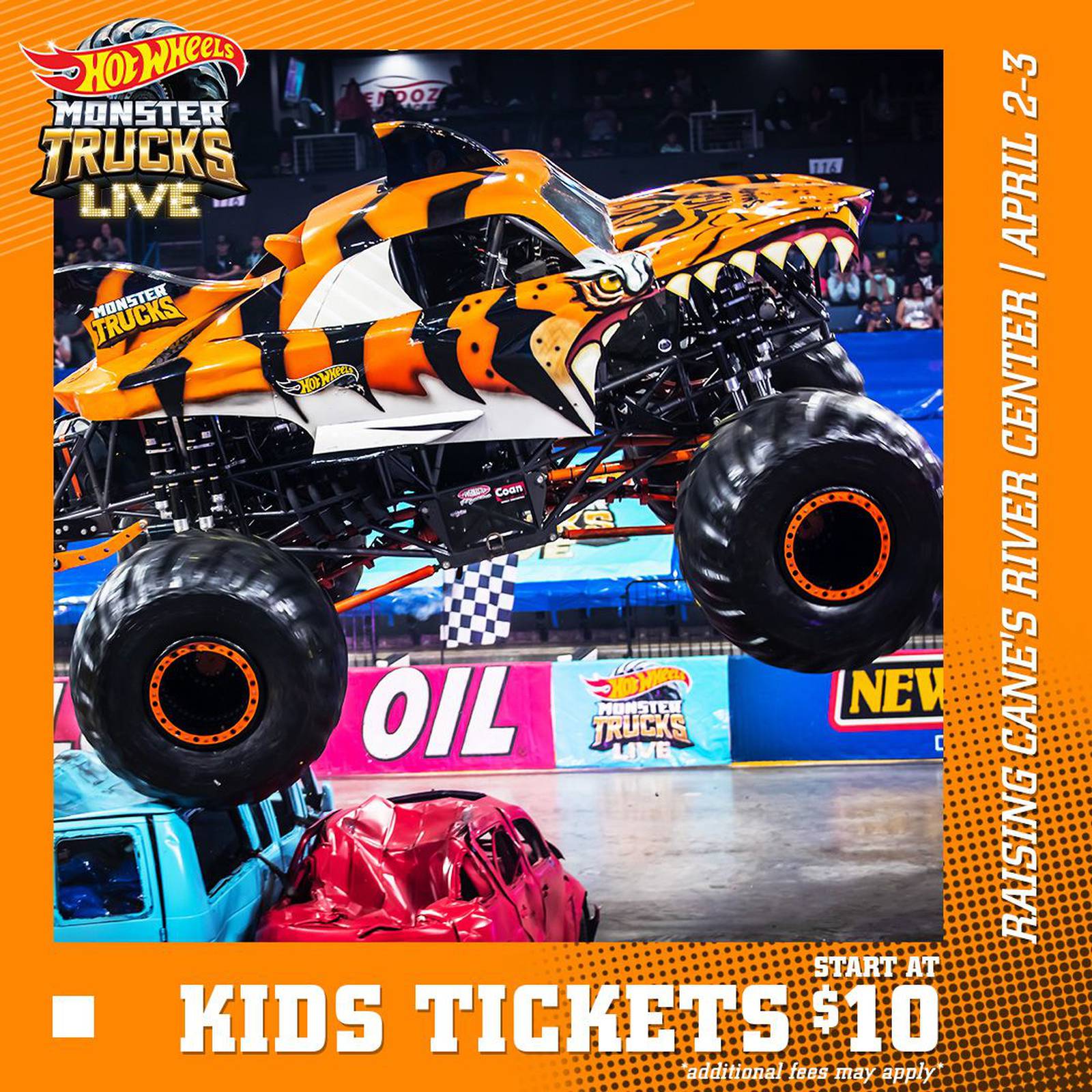 Hot Wheels Monster Trucks Live Debuts in Baton Rouge The Louisiana