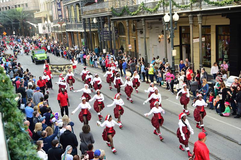 VIDEO: See what it’s like to ride in Krewe of Jingle parade